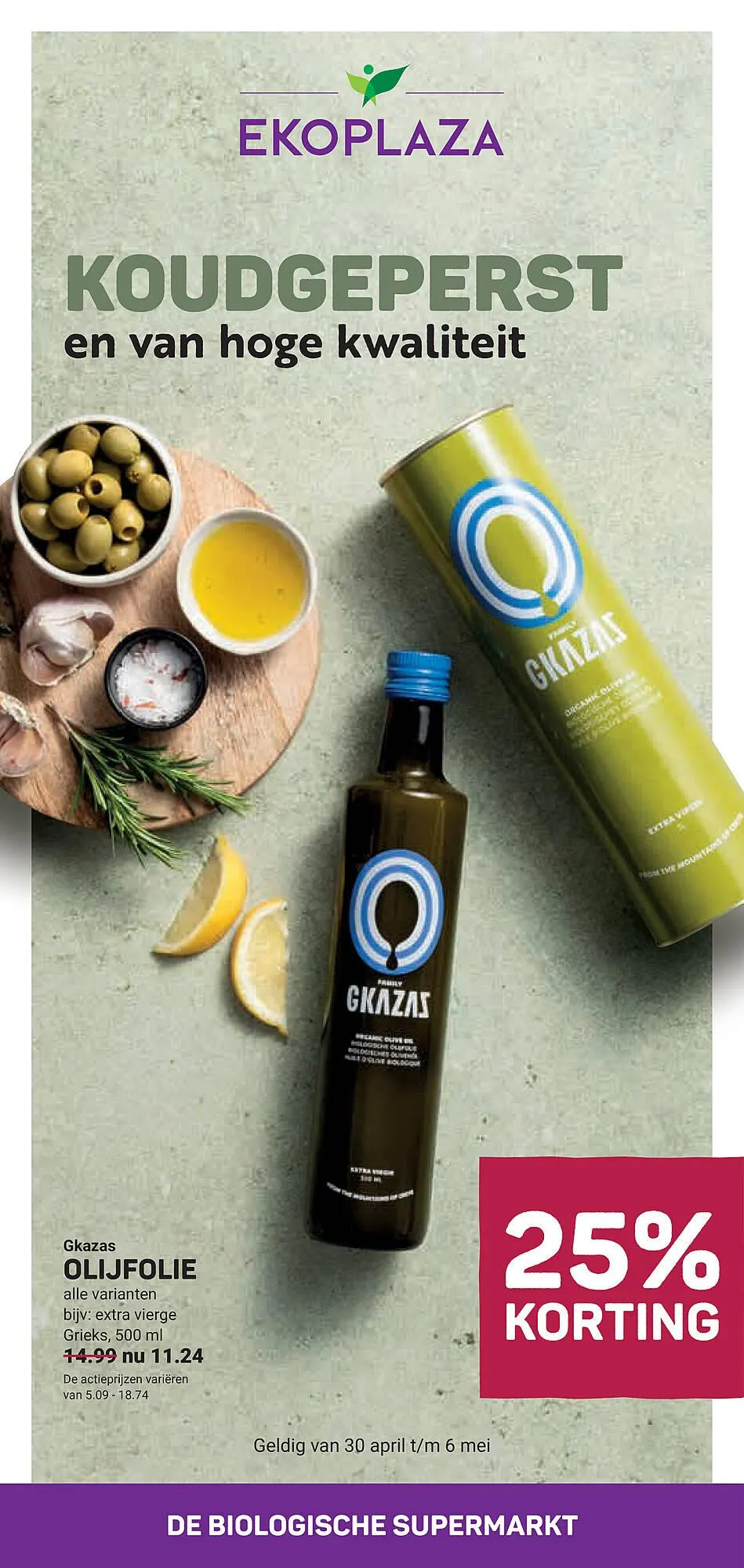 Ekoplaza folder van 30 april tot 6 mei 2025 - Folder pagina 1