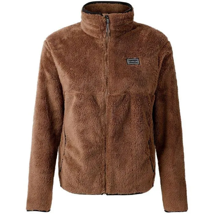 Gnarly fleece vest dames pine bark