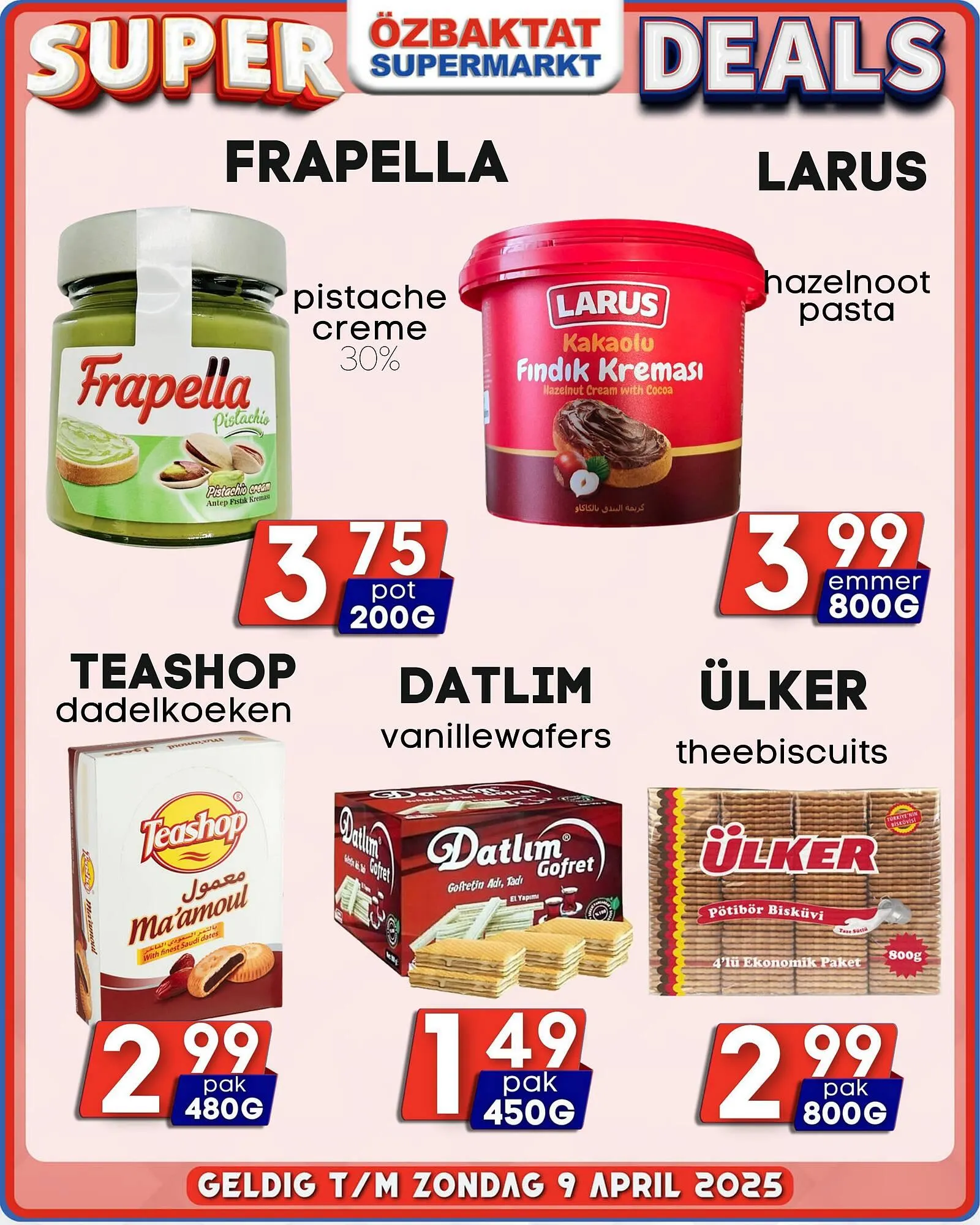 Özbaktat Supermarkt folder van 27 januari tot 9 april 2025 - Folder pagina 8
