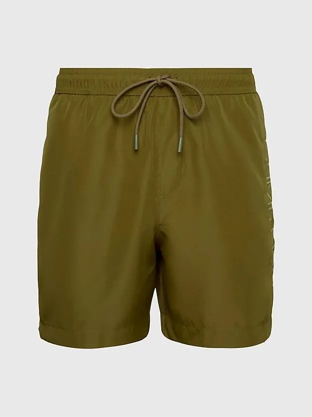 Medium zwemshort met trekkoord - Core Logo