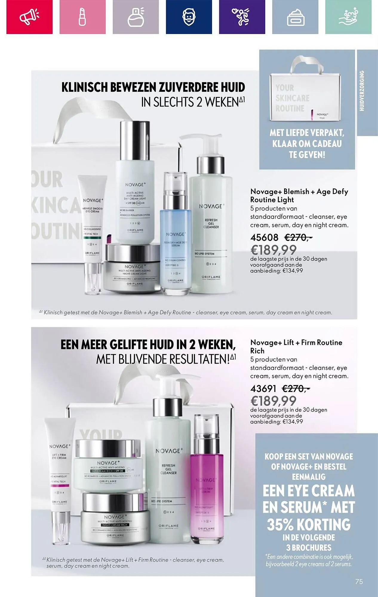 Oriflame folder van 1 december tot 19 december 2023 - Folder pagina 75