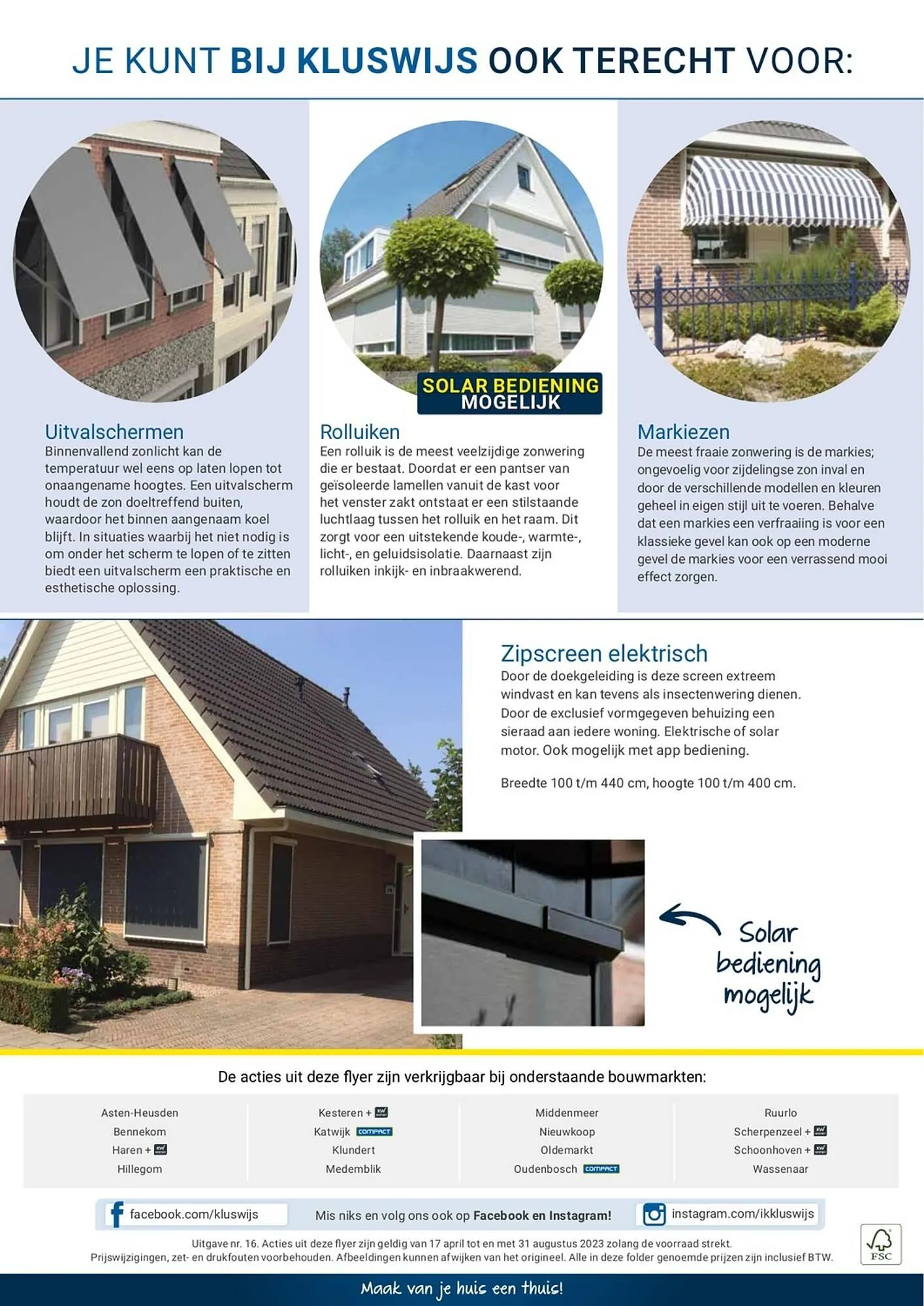 Kluswijs folder van 16 april tot 31 augustus 2023 - Folder pagina 2