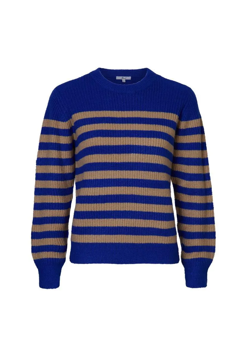 Trui streep blauw