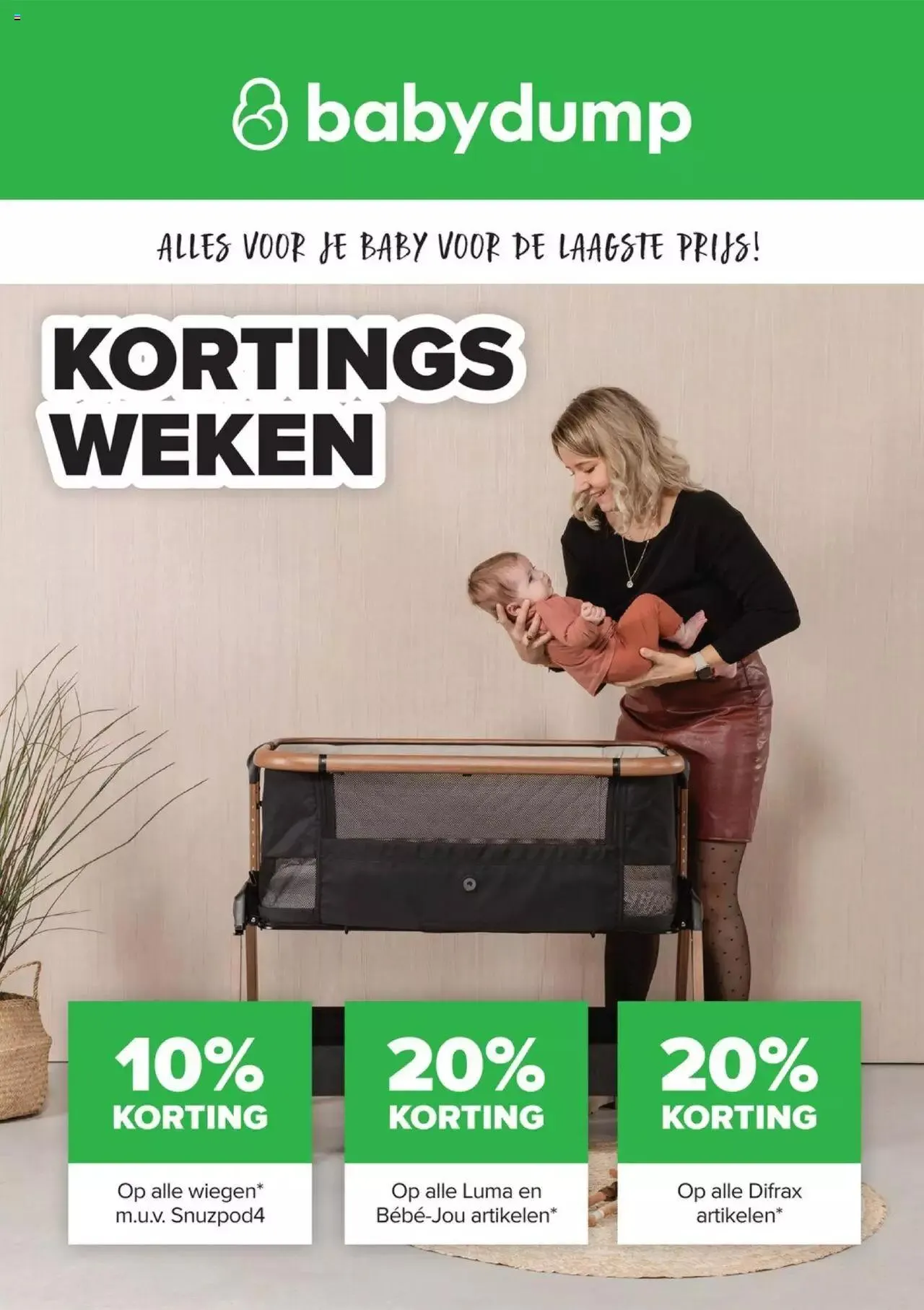 Baby-Dump - Folder van 13 april tot 31 december 2024 - Folder pagina 1