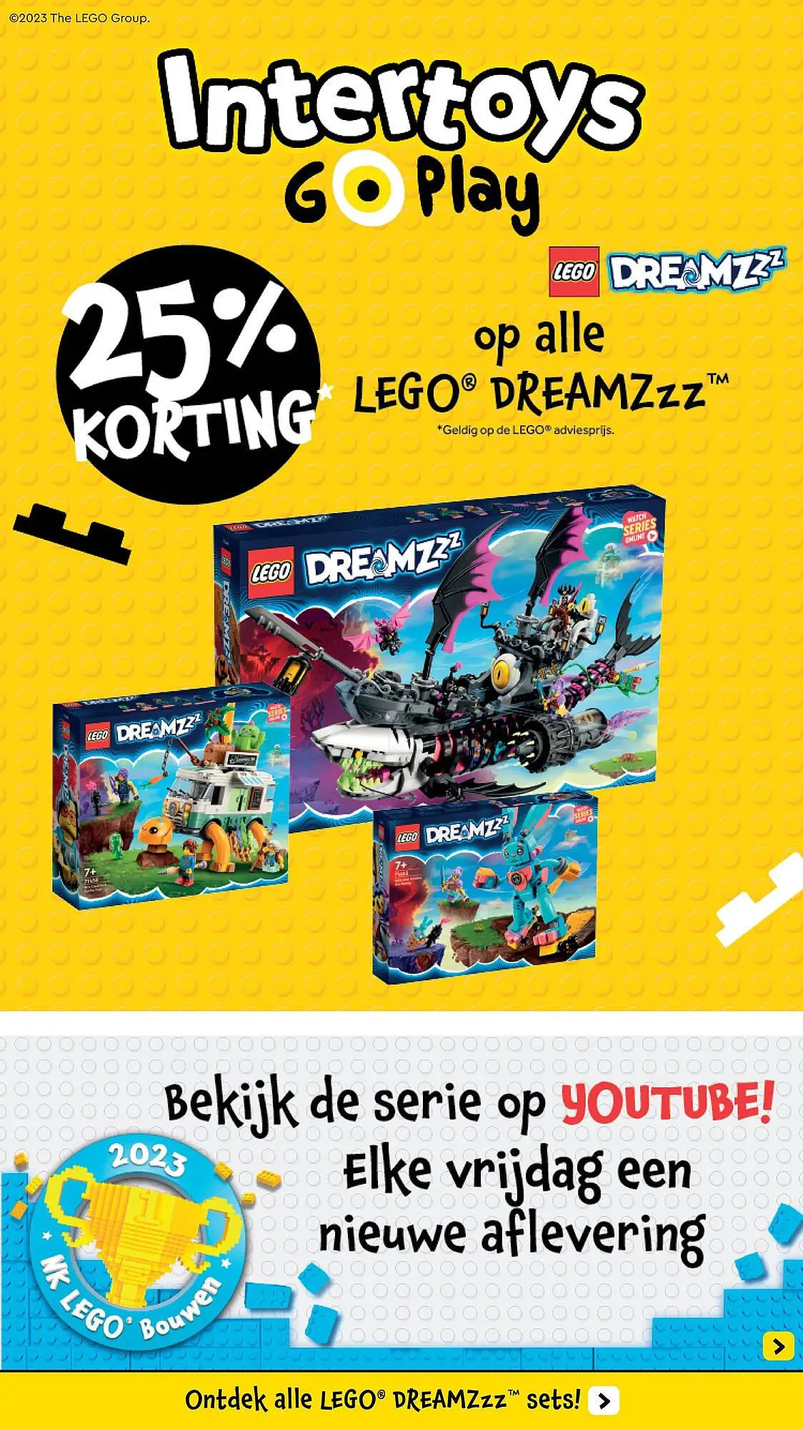 Intertoys folder van 15 september tot 24 september 2023 - Folder pagina 1