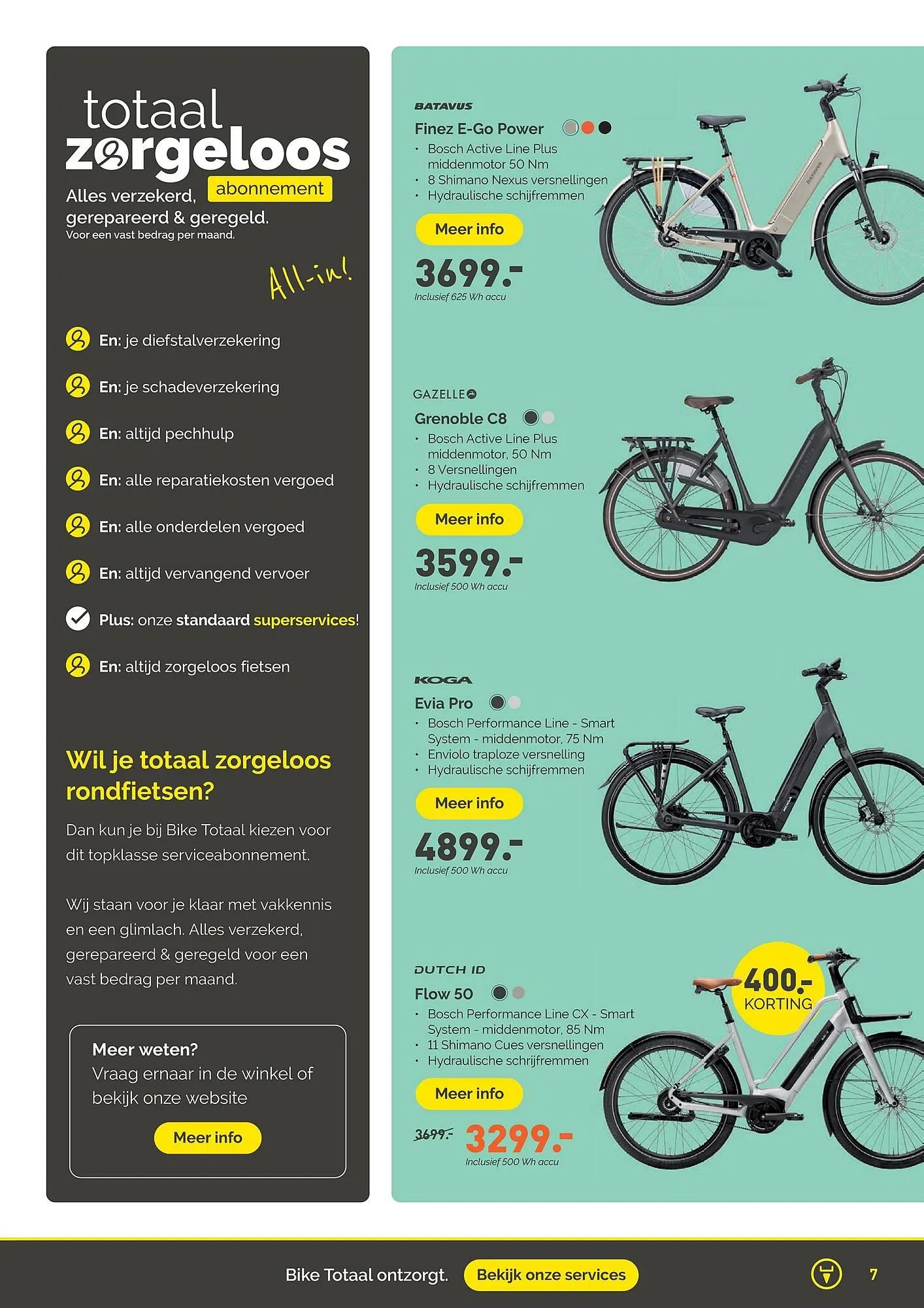 Bike Totaal folder van 1 juli tot 17 augustus 2025 - Folder pagina 7