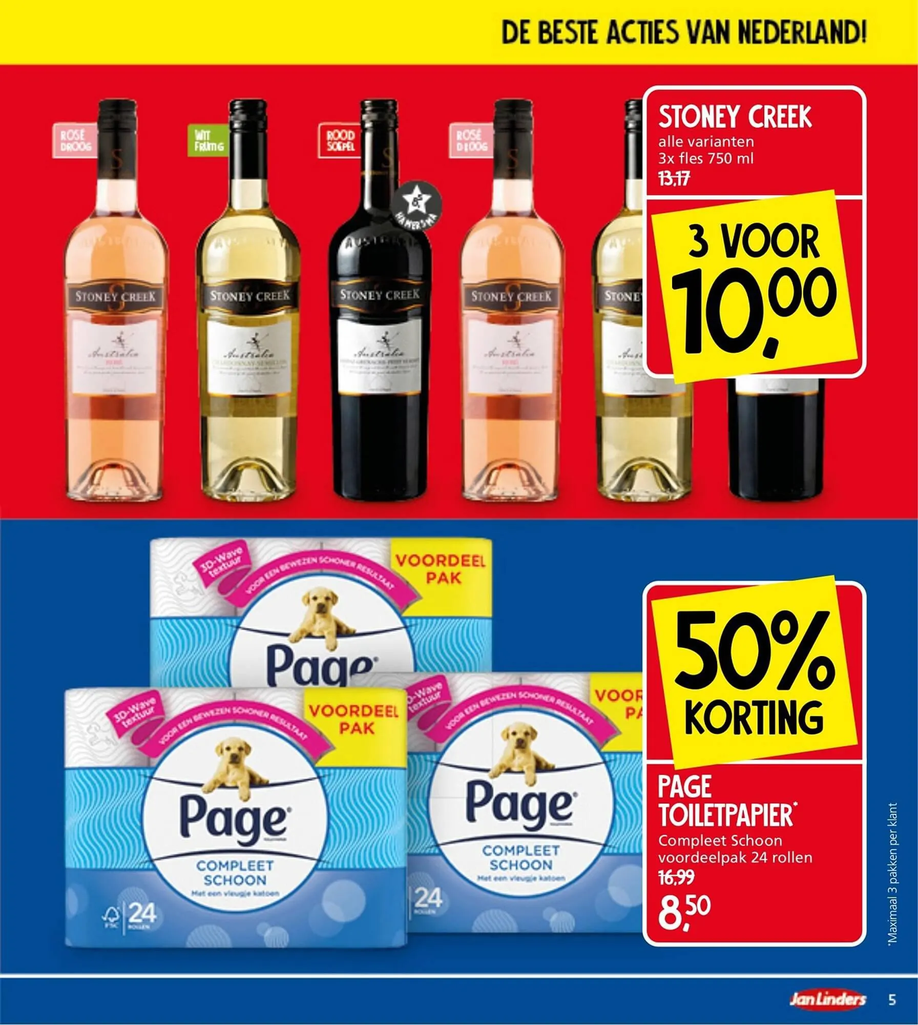 Jan Linders folder van 27 augustus tot 3 september 2023 - Folder pagina 5