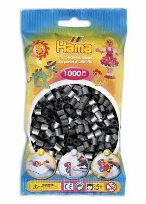 Hama Midi - strijkkralen - 1000 stuks - silver 62