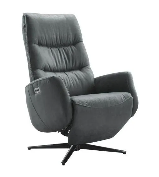 Relaxfauteuil Leranto antraciet