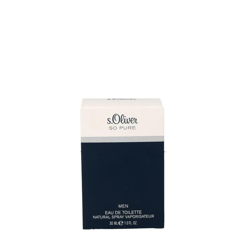 S Oliver So pure men eau de toilette 30 milliliter