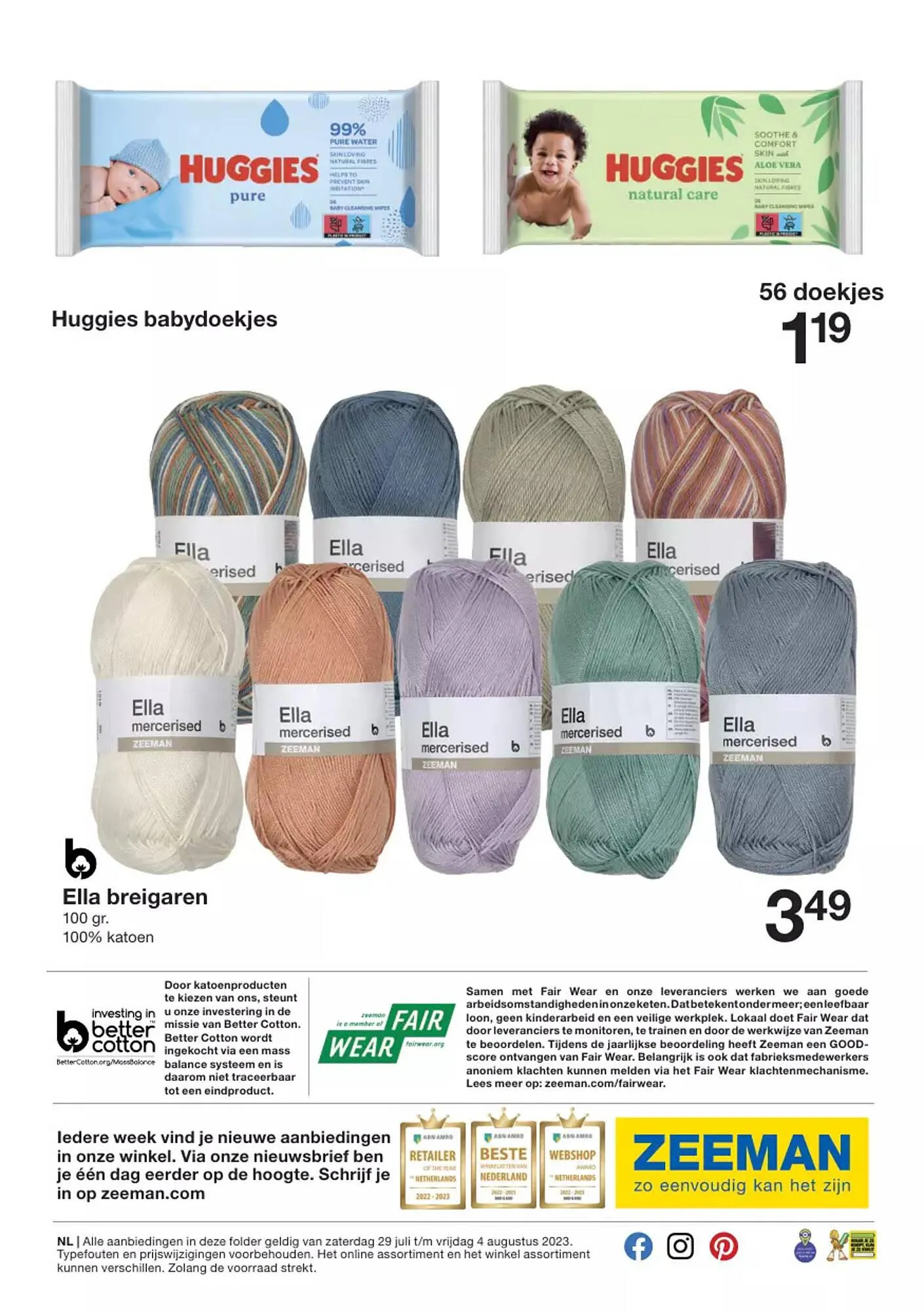 Zeeman folder van 29 juli tot 4 augustus 2023 - Folder pagina 5