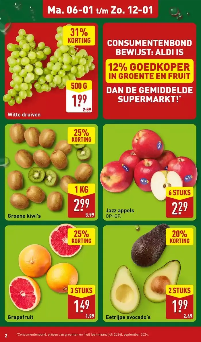 Folder Aldi van 8 januari tot 15 januari 2025 - Folder pagina 2