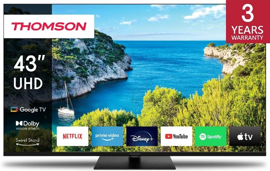 Thomson Google TV 43" UHD