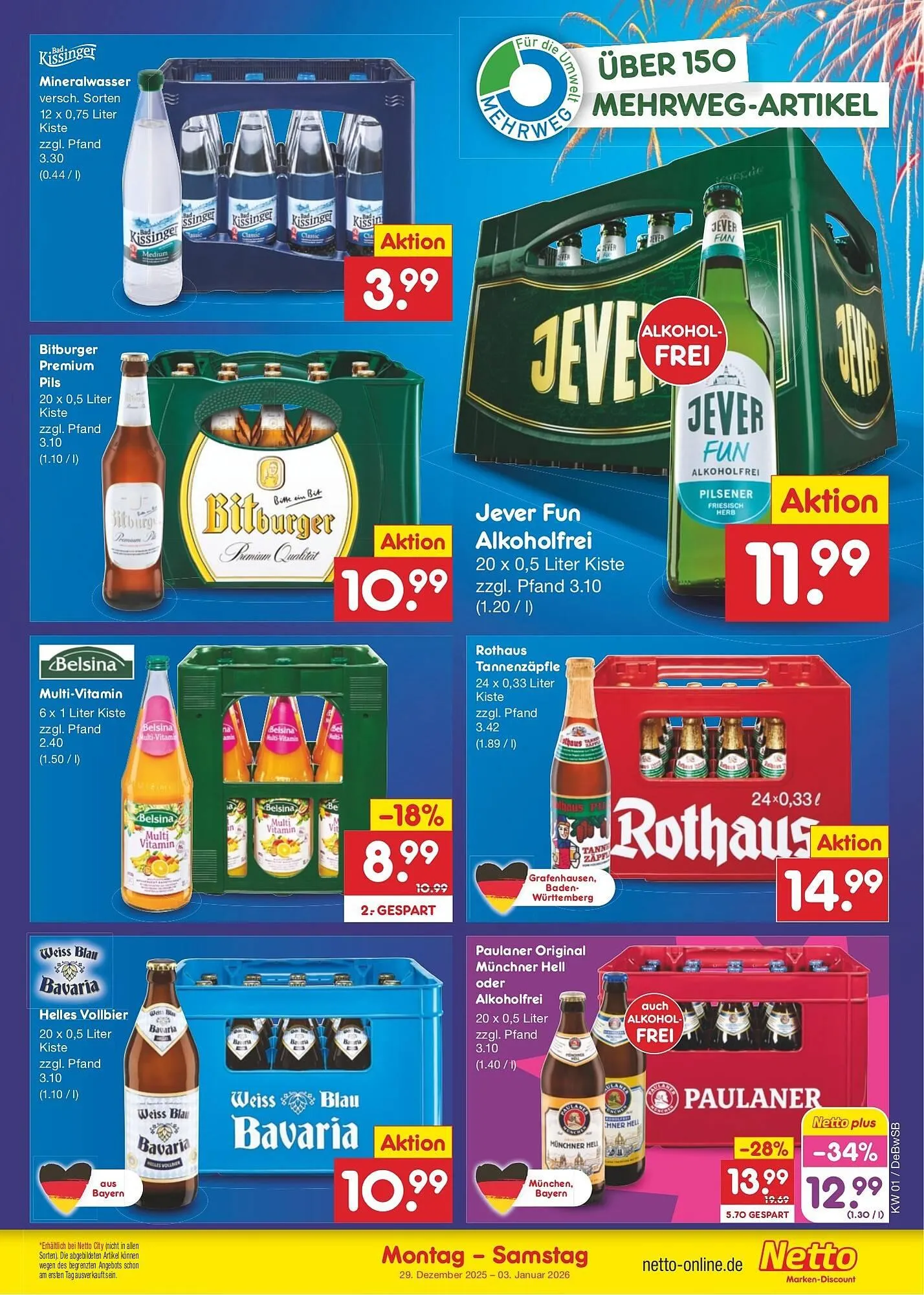 Netto Marken-Discount DE folder van 29 december tot 3 januari 2026 - Folder pagina 19