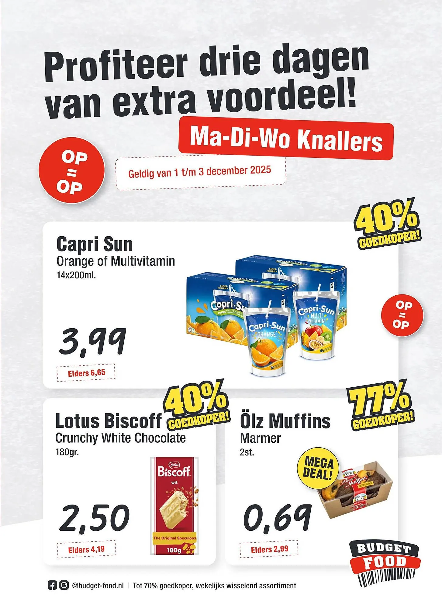 Budget Food folder van 28 november tot 4 december 2025 - Folder pagina 7