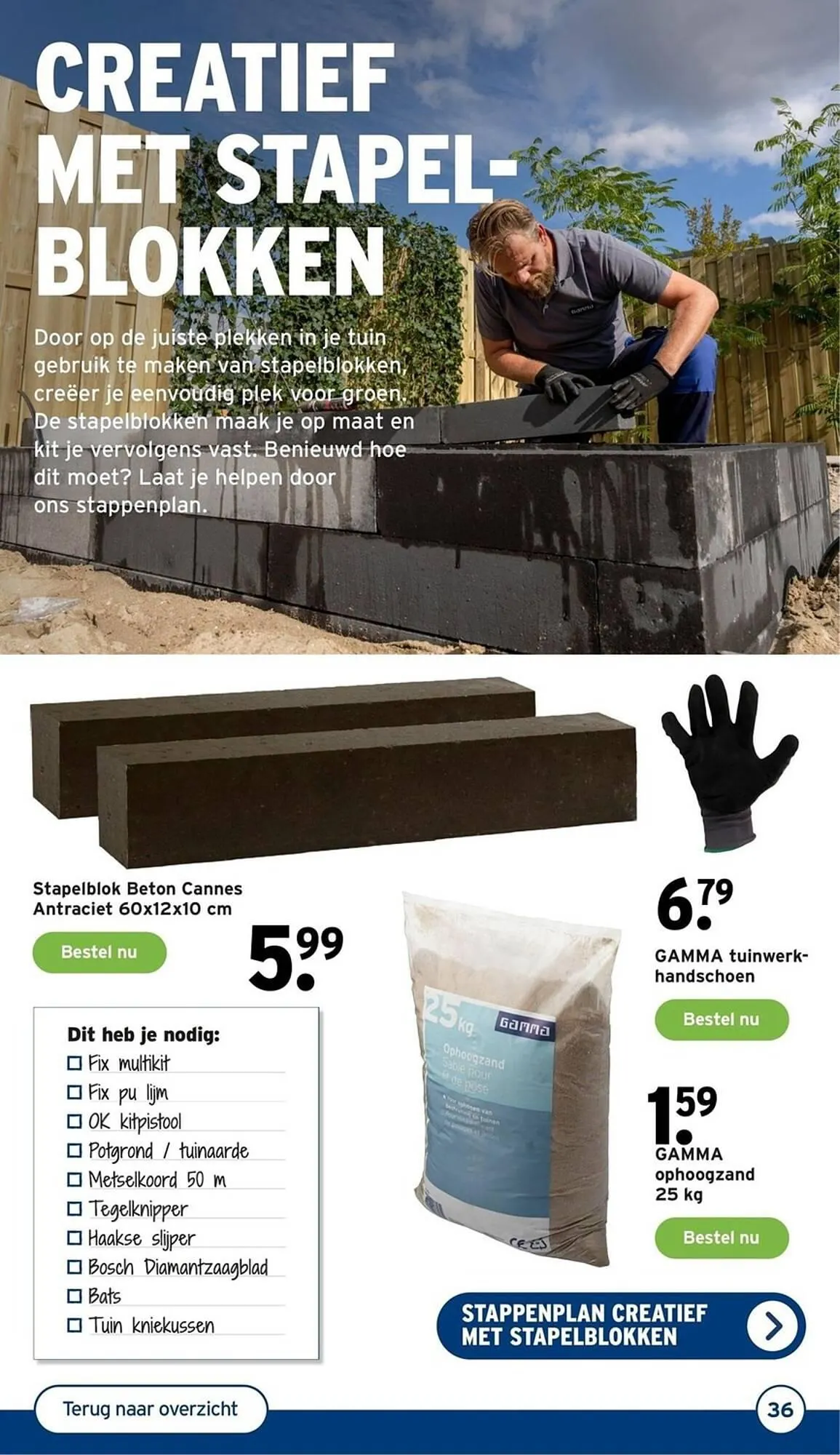 GAMMA tuinmagazine van 22 februari tot 23 februari 2024 - Folder pagina 36