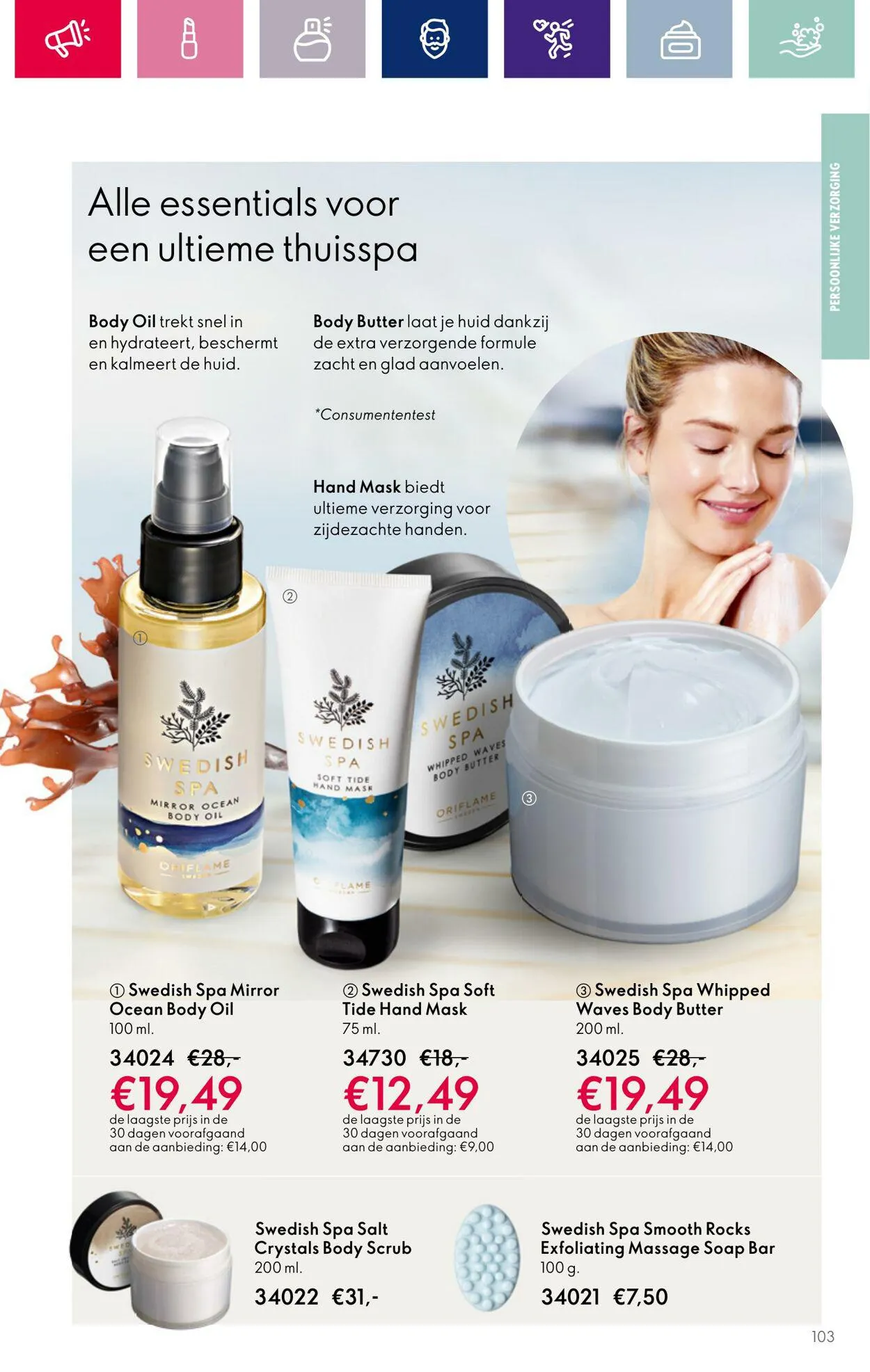 Oriflame Actuele folder van 29 november tot 19 december 2023 - Folder pagina 103