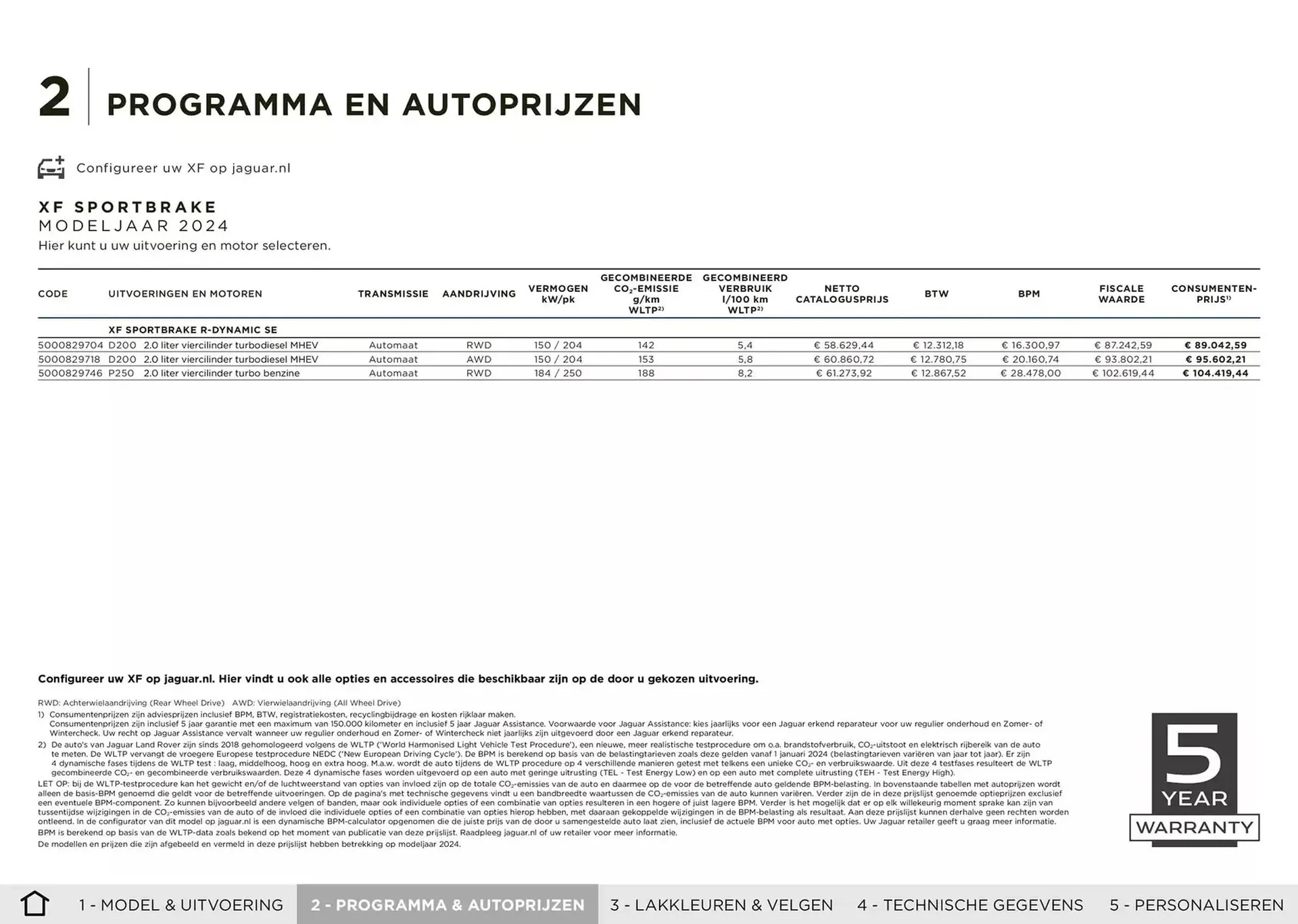 Jaguar folder van 20 november tot 30 juni 2025 - Folder pagina 9