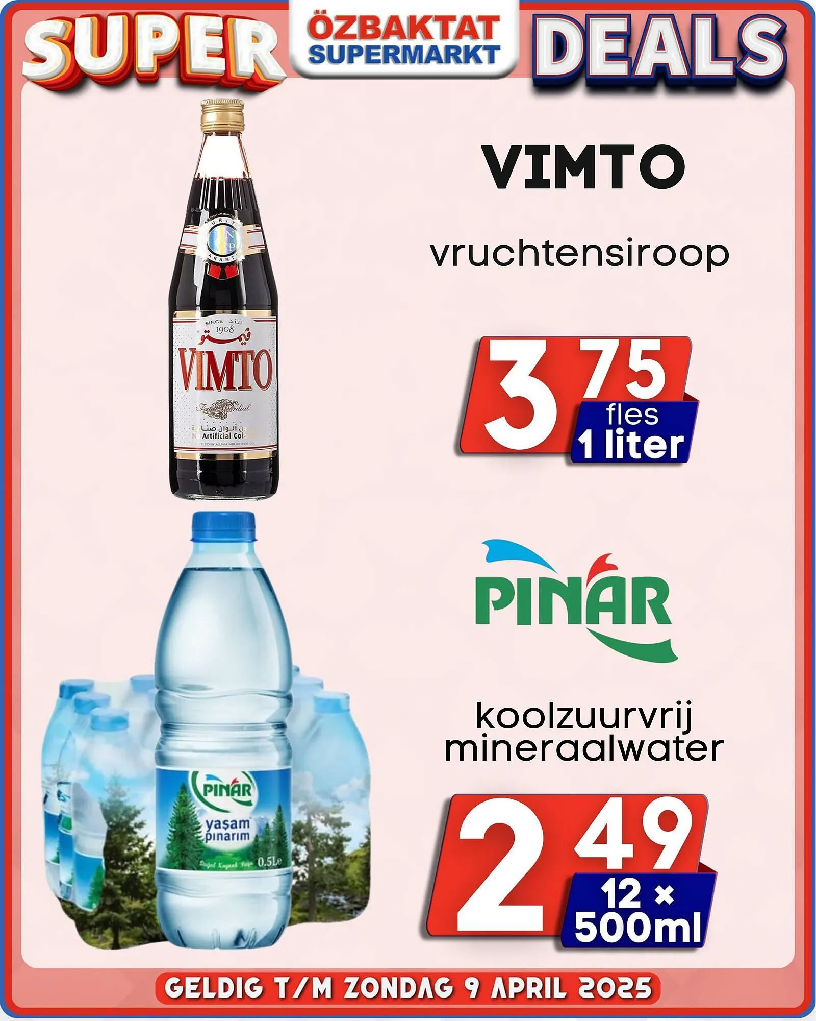 Özbaktat Supermarkt folder van 27 januari tot 9 april 2025 - Folder pagina 25