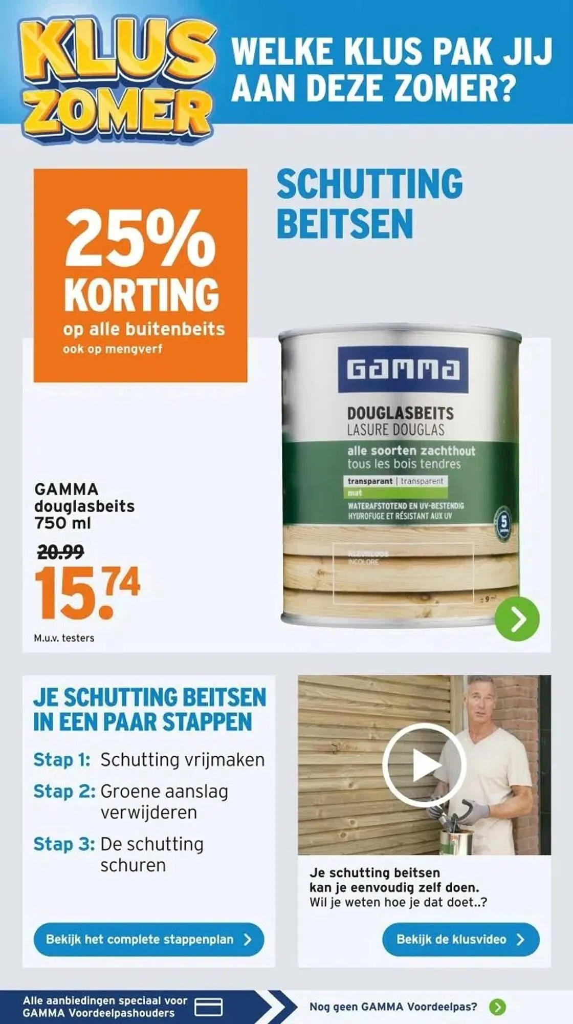 GAMMA folder van 14 juli tot 27 juli 2025 - Folder pagina 20