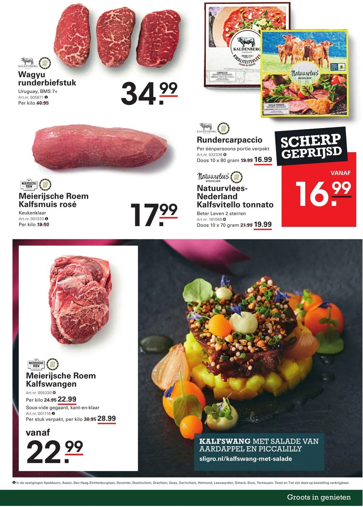 Sligro Actuele folder van 30 december tot 13 januari 2025 - Folder pagina 7