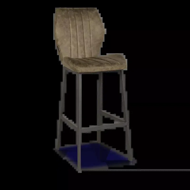 Barstoel (laag) Kenny - Otis Olijf