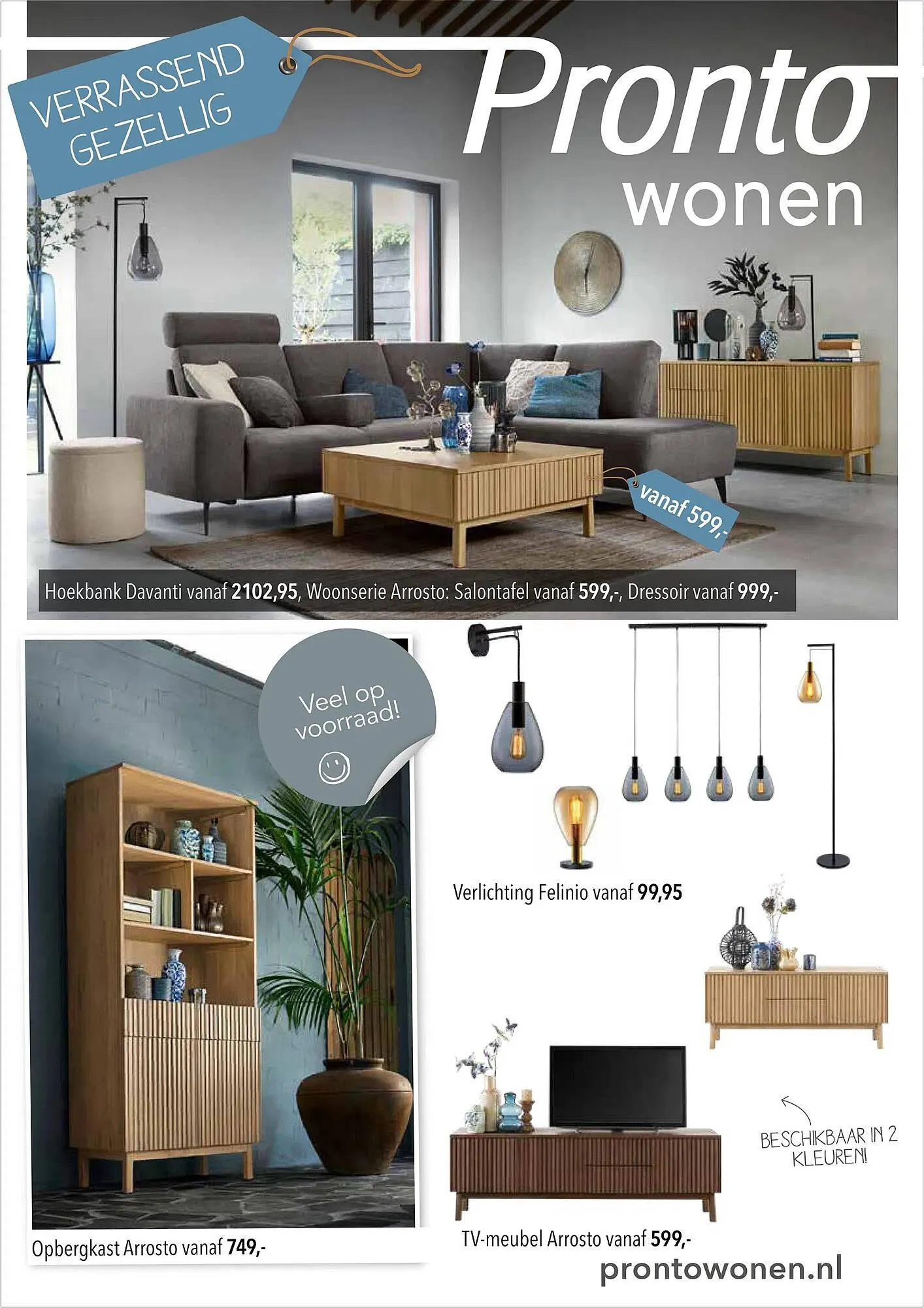 Pronto wonen folder van 21 september tot 27 september 2025 - Folder pagina 1