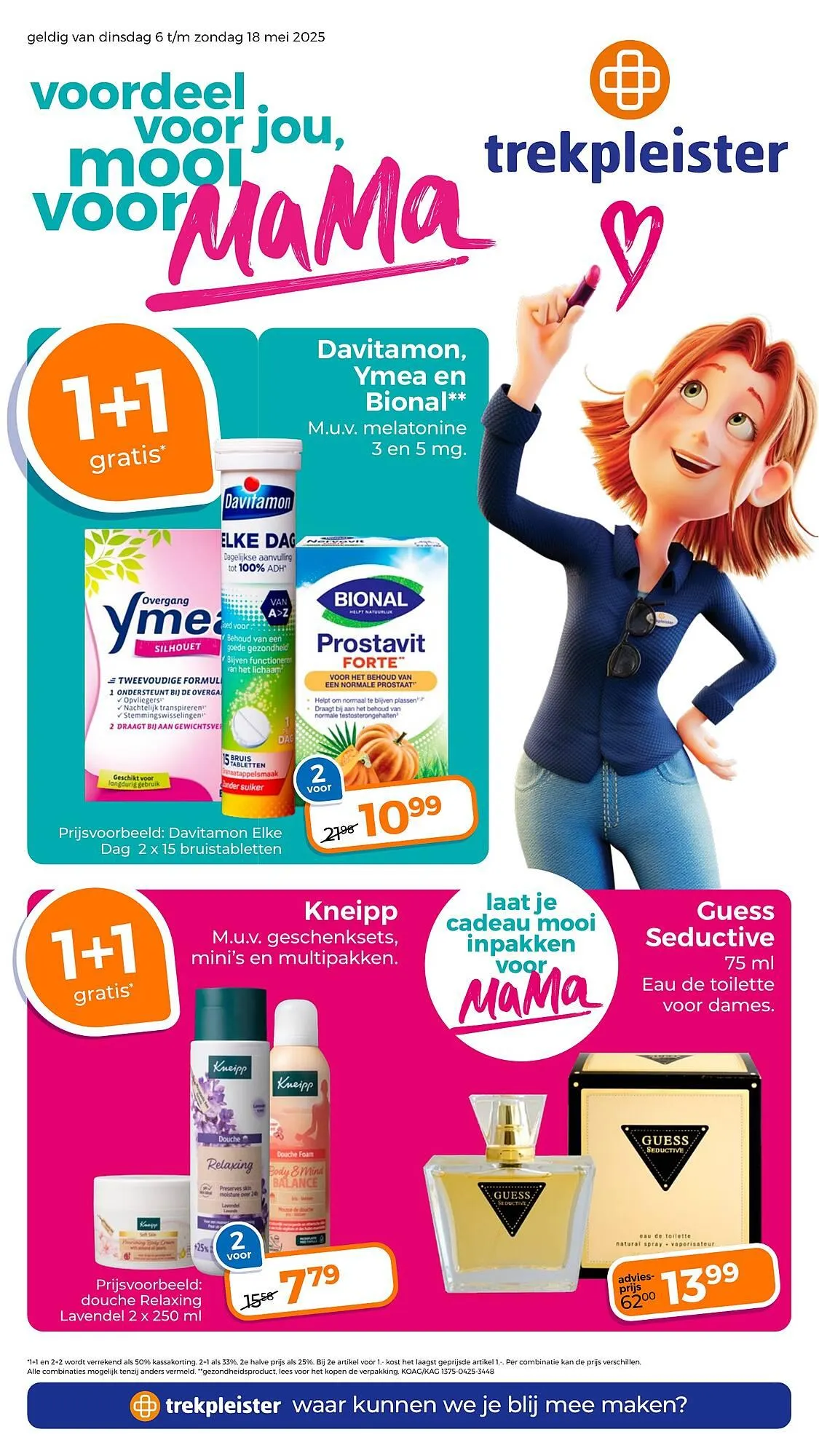 Trekpleister folder van 6 mei tot 18 mei 2025 - Folder pagina 1