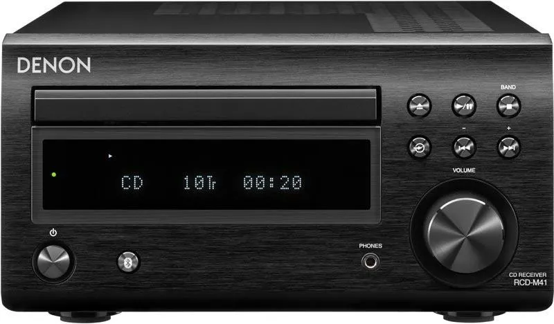Denon RCDM41DABBKEK receiver met ingebouwde CD speler