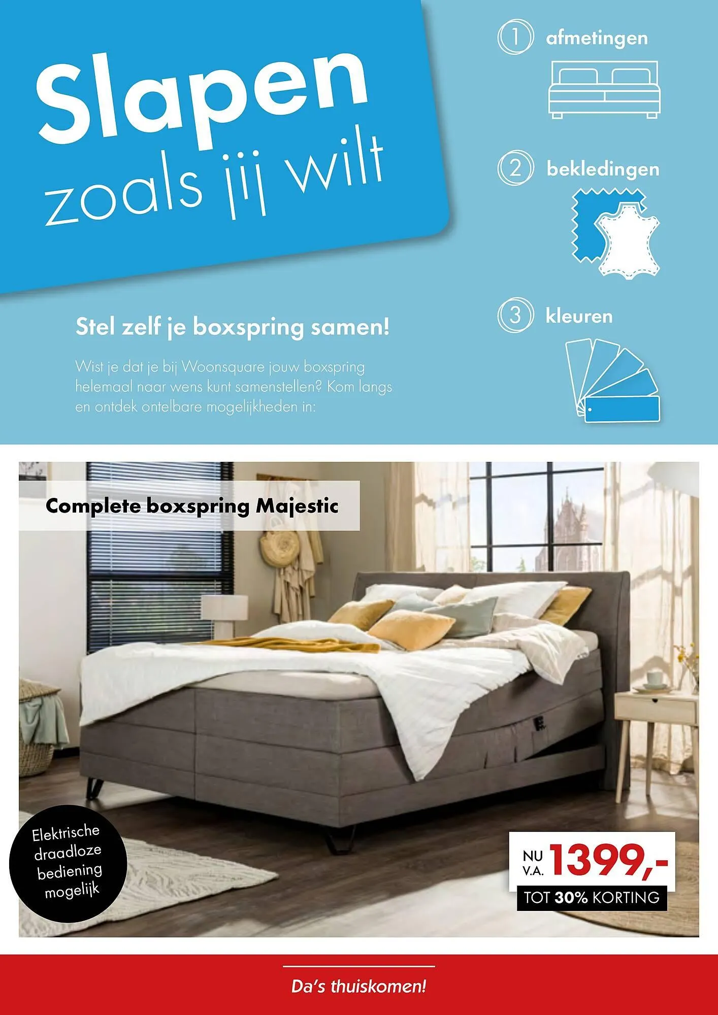 Woonsquare Slaap folder van 24 maart tot 29 maart 2025 - Folder pagina 3