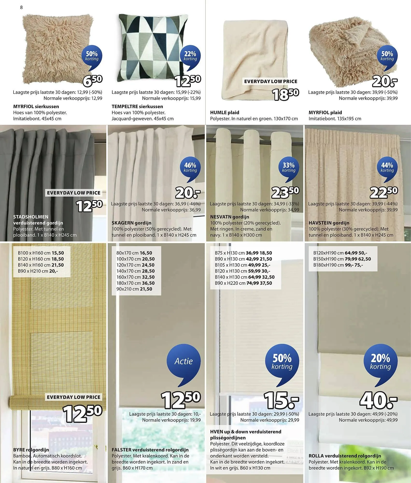 Jysk folder van 5 januari tot 18 januari 2026 - Folder pagina 8