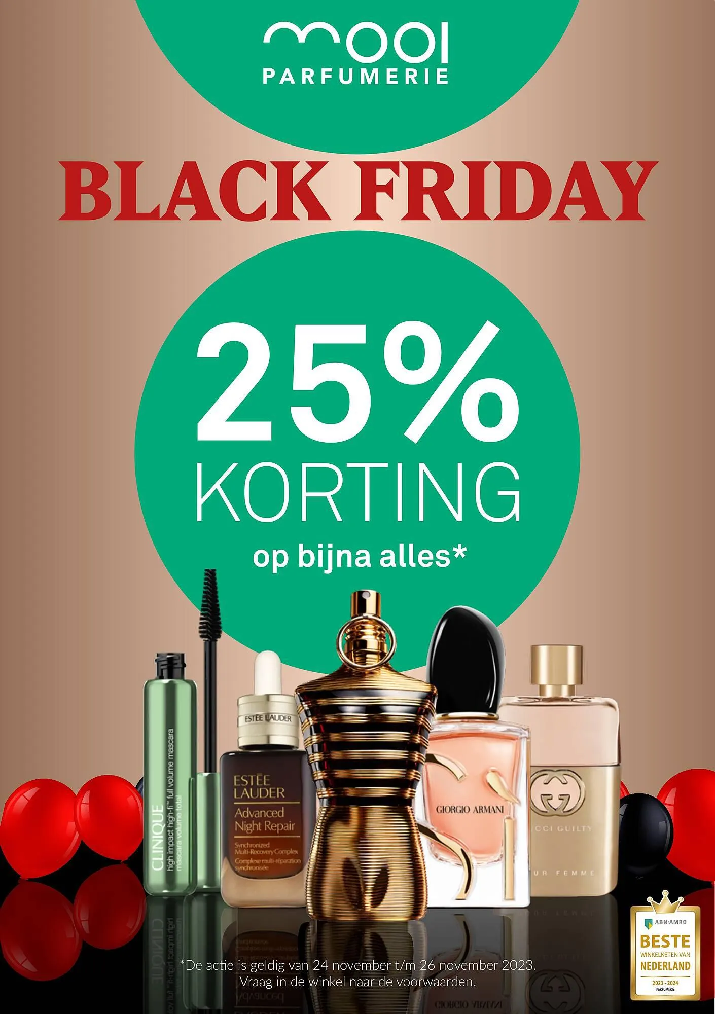 Mooi parfumerie folder van 20 november tot 26 november 2023 - Folder pagina 1
