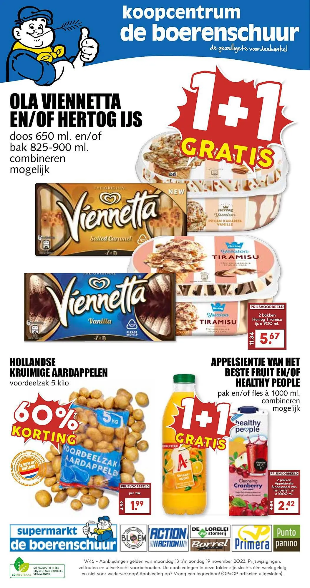 De Boerenschuur folder van 13 november tot 19 november 2023 - Folder pagina 1