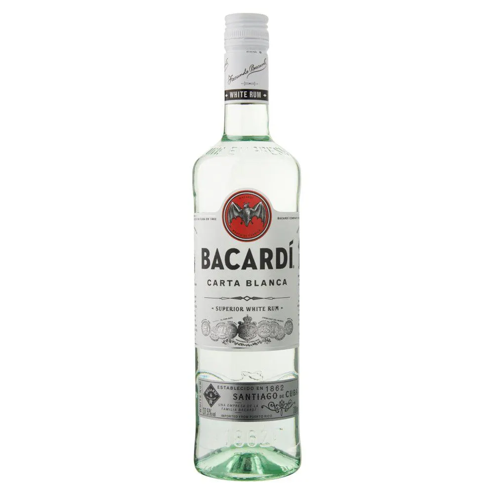 Bacardí Carta Blanca Rum 700 ml