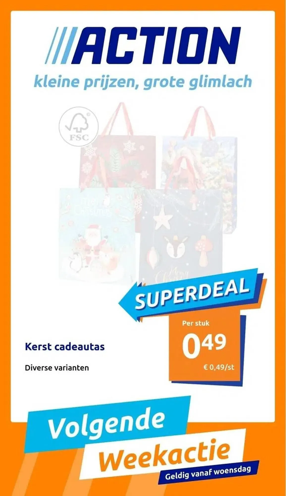Action folder van 29 november tot 29 november 2023 - Folder pagina 1