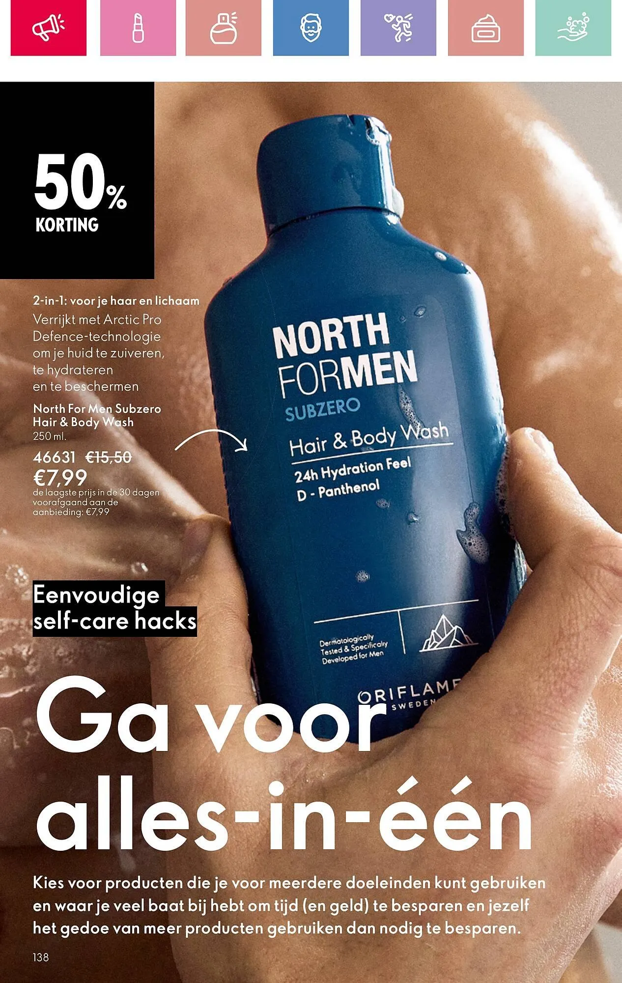 Oriflame folder van 31 maart tot 19 april 2025 - Folder pagina 138