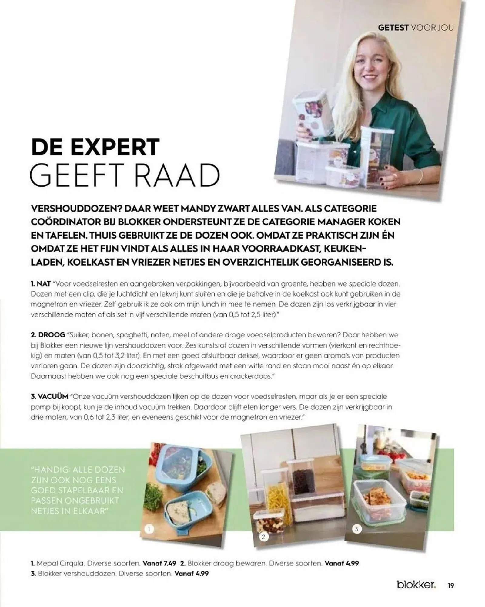 Blokker magazine van 23 januari tot 31 december 2023 - Folder pagina 19