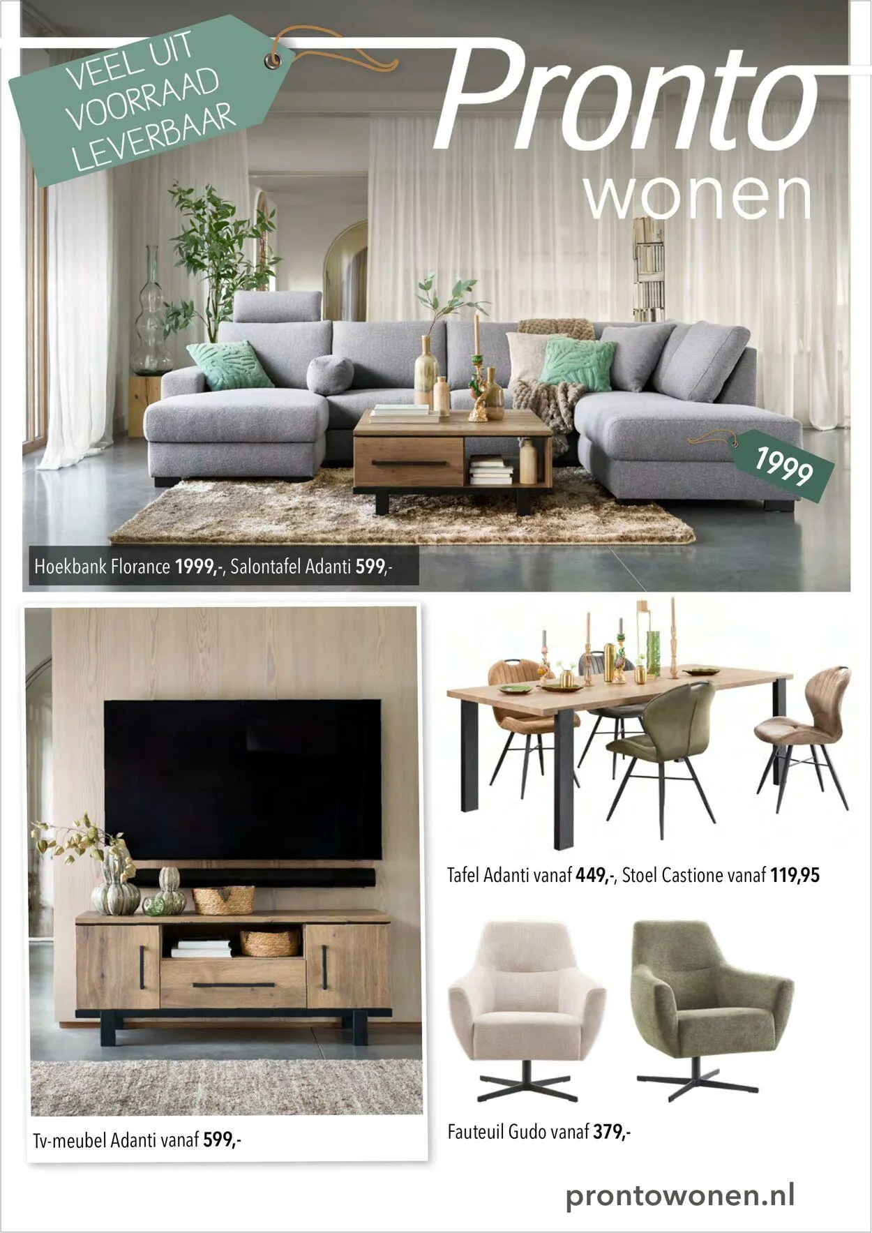 Pronto Wonen van 27 mei tot 27 juni 2025 - Folder pagina 1