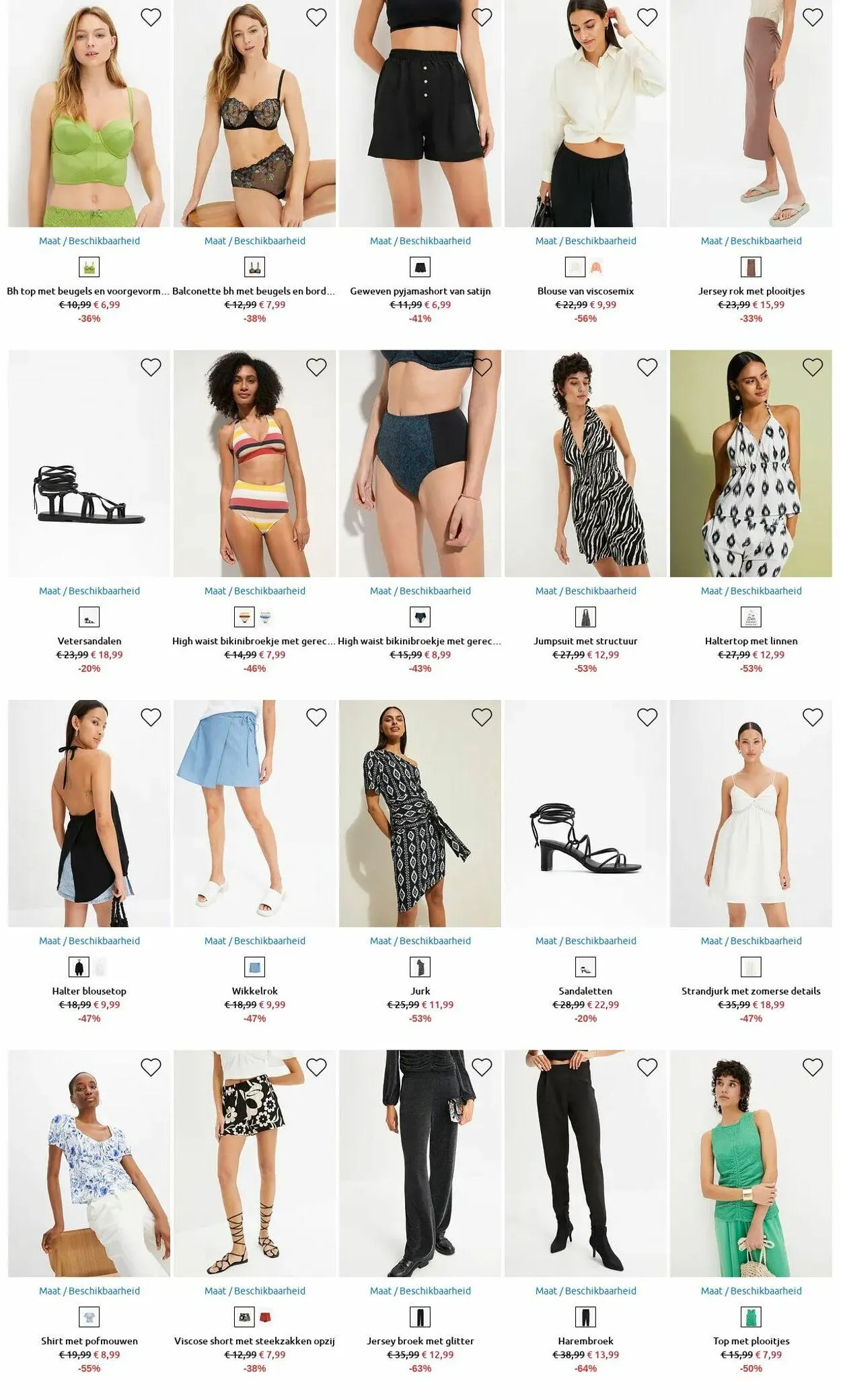 Bonprix Actuele folder van 30 juni tot 6 juli 2025 - Folder pagina 50