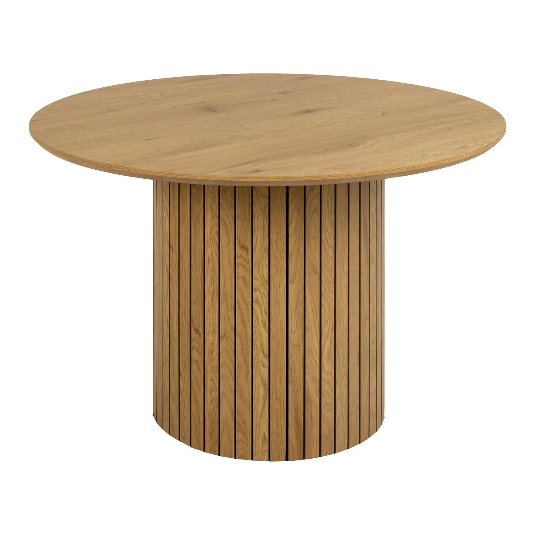 by fonQ Column Eettafel - Ø 120 cm - Eiken