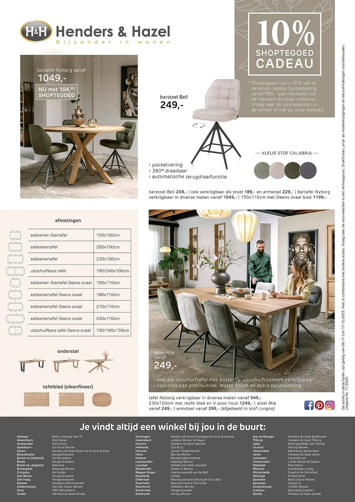 Henders & Hazel folder van 6 november tot 17 december 2025 - Folder pagina 12