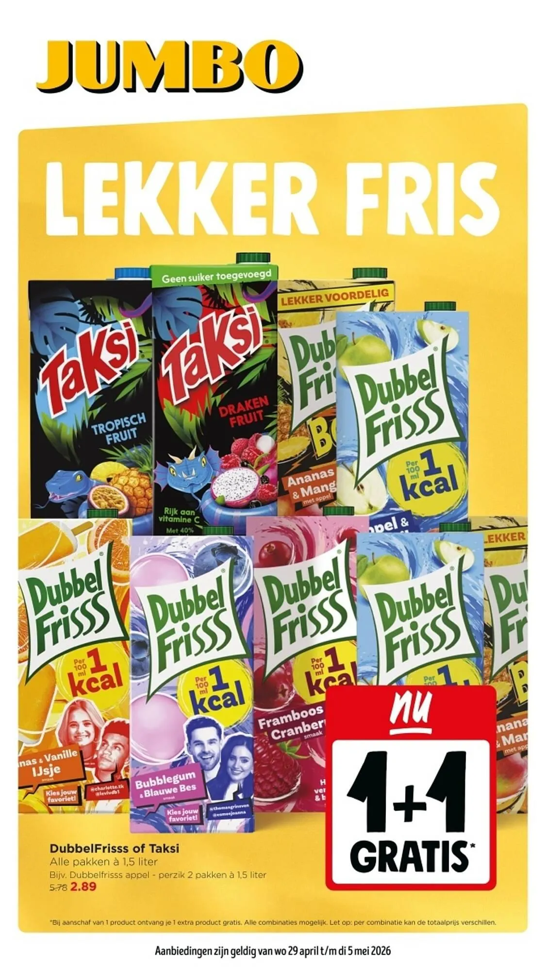 Jumbo folder van 29 april tot 5 mei 2026 - Folder pagina 1