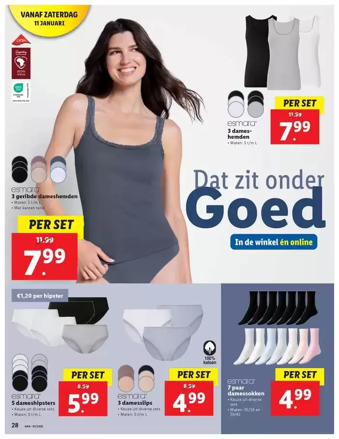 Aantrekkelijke speciale aanbiedingen voor iedereen van 2 januari tot 15 januari 2025 - Folder pagina 10