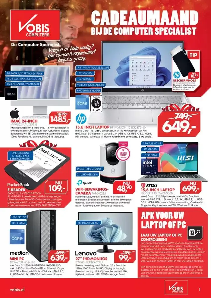 Cadeaumaand bij de computer specialist - 1