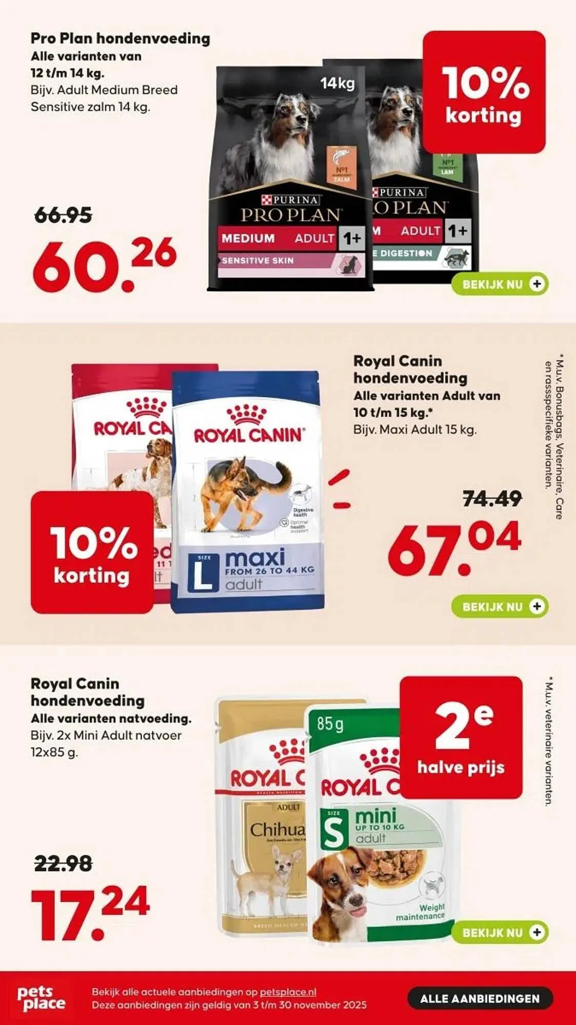 Pets Place folder van 2 november tot 2 november 2025 - Folder pagina 4