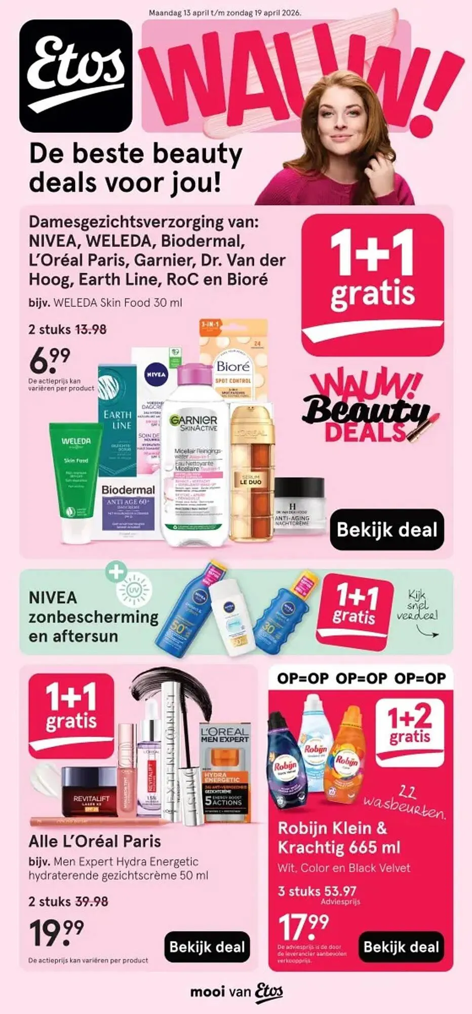 Etos folder van 13 april tot 19 april 2026 - Folder pagina 1