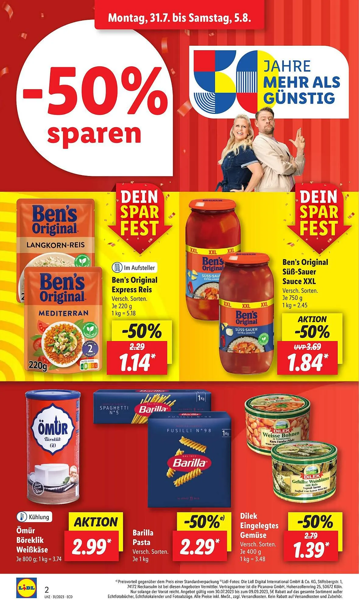 Lidl Duitsland Folder van 27 juli tot 2 augustus 2023 - Folder pagina 2