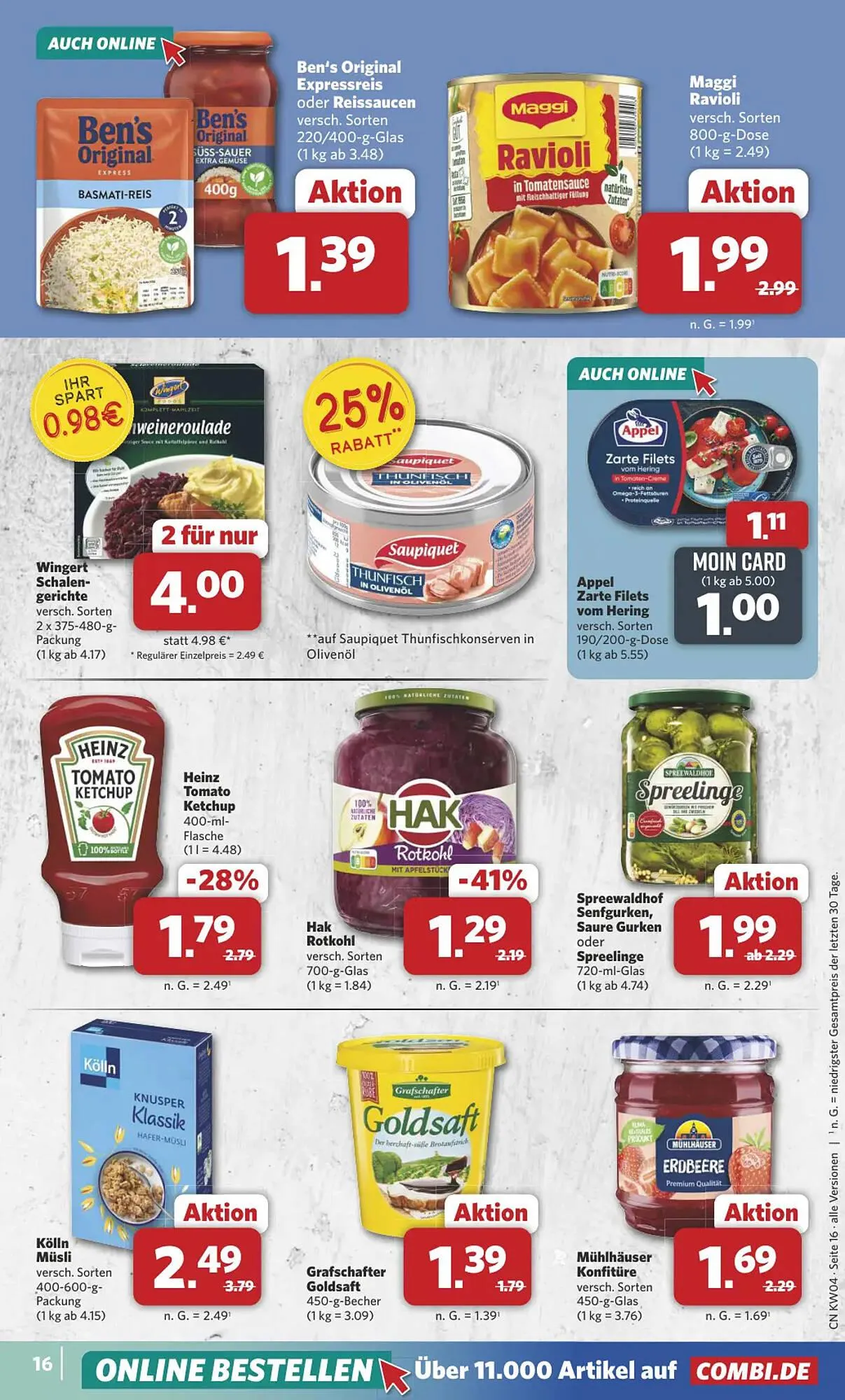 Combi Markt DE folder van 19 januari tot 24 januari 2026 - Folder pagina 16