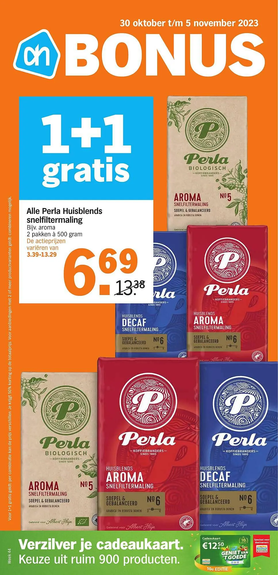 Albert Heijn folder week 44 van 30 oktober tot 5 november 2023 - Folder pagina 1