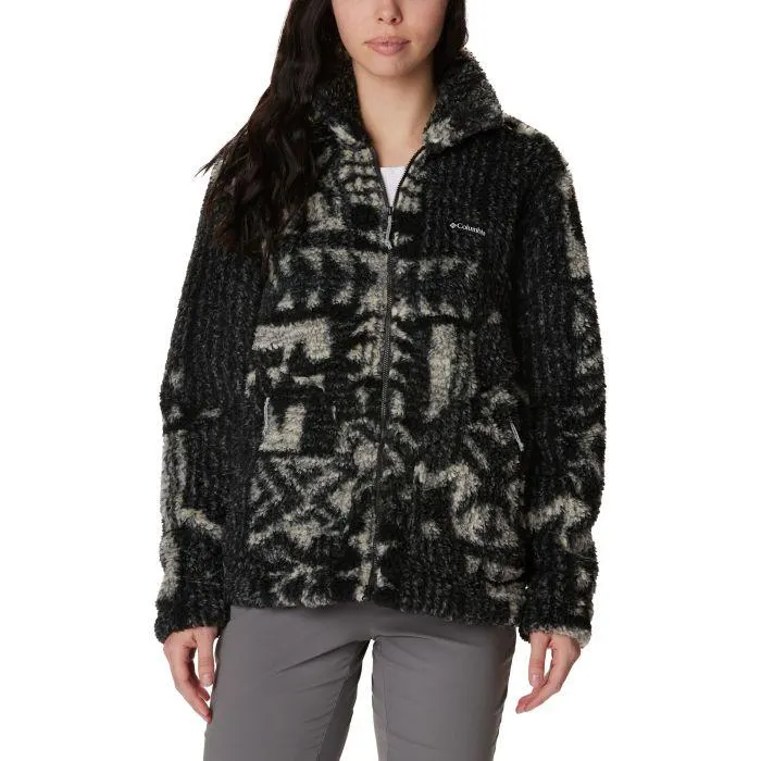 Winter Pass Sherpa fleece vest dames black passages